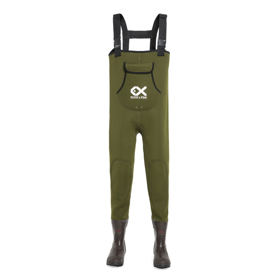 Hip Waders 90cm High Hip Wader, Fishing/Hunting/breeding Long Wading Boots,  Adjustable Buckle (Color : Green, Size : 45)